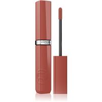 LOral Paris Infaillible Laque Resistance long-lasting liquid lipstick adds moisture and shine shade 320 Almond Nude 4.3 ml