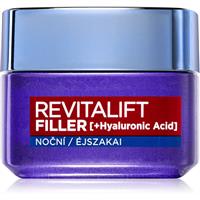 LOral Paris Revitalift Filler re-plumping night cream with anti-ageing effect 50 ml