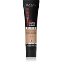 LOral Paris Infallible 32H Matte Cover long-lasting mattifying foundation SPF 25 shade 110 (Cool Undertone) 30 ml