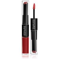 LOral Paris Infallible 24H long-lasting lipstick and lip gloss 2-in-1 shade 502 Red To Stay 5,7 g