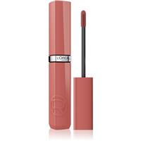 LOral Paris Infaillible Laque Resistance long-lasting liquid lipstick adds moisture and shine shade 213 Smoked Rose 4.3 ml