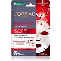 LOral Paris Revitalift Laser X3 sheet mask with anti-ageing effect 28 g