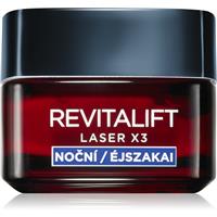 LOral Paris Revitalift Laser X3 regenerating night cream with anti-ageing effect 50 ml