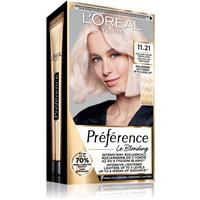 LOral Paris Prfrence Le Blonding hair colour for lightening hair shade 11.21 Ultra light cool pearl blonde 1 pc