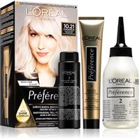 LOral Paris Prfrence hair colour shade 10.21 Super Light Pearl Blonde 1 pc