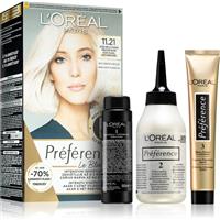 LOral Paris Prfrence Le Blonding hair colour for lightening hair shade 11.21 Ultra-Light Cool Pearl Blonde 1 pc