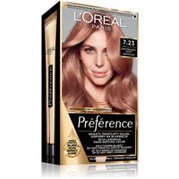 LOral Paris Prfrence hair colour shade 7.23 Dark Rose Gold 1 pc