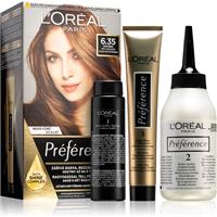 LOral Paris Prfrence hair colour shade 6.35 Light Amber 1 pc