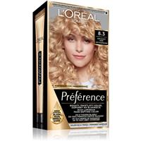 LOral Paris Prfrence hair colour shade 8.3 Light golden blonde 1 pc
