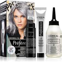 LOral Paris Prfrence Vivids hair colour shade 9.112 smokey grey 1 pc