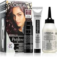 LOral Paris Prfrence Vivids hair colour shade 4.261 Dark Purple 1 pc