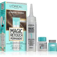 LOral Paris Magic Retouch Permanent root touch-up hair dye with applicator shade 5 BROWN