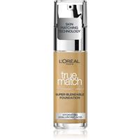 LOral Paris True Match liquid foundation shade 4D4W 30 ml