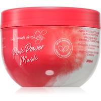 Les Secrets De Loly Pink Power Mask restoring mask for wavy and curly hair 300 ml