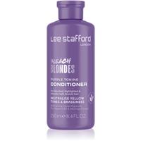 Lee Stafford Bleach Blondes Toning Conditioner toning conditioner for blondes and highlighted hair 250 ml