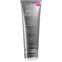 Lee Stafford Bleach Blondes Ice White neutralising silver shampoo for blondes and highlighted hair 250 ml