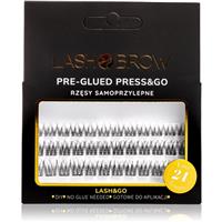 Lash Brow Press&Go Self-Adhesive Eyelashes self-adhesive cluster lashes No Make Up 1 pc