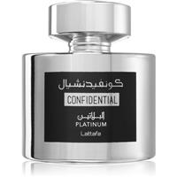 Lattafa Confidential Platinum eau de parfum unisex 100 ml