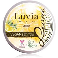 Luvia Cosmetics Brush Soap cleansing soap for cosmetic brushes with aroma Citro 100 g