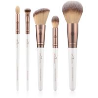 Luvia Cosmetics Daily Essentials makeup brush set with a pouch Prime Vegan