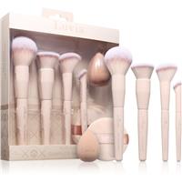 Luvia Cosmetics Complete Face Set Nude Aura brush set