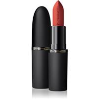 MAC Cosmetics Powder Kiss Hazy Matte matte lipstick shade Devoted To Chili 3.5 g