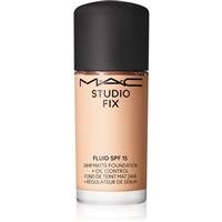 MAC Cosmetics Mini Studio Fix Fluid SPF 15 24HR Matte Foundation + Oil Control mattifying foundation SPF 15 shade NW13 15 ml
