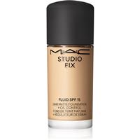 MAC Cosmetics Mini Studio Fix Fluid SPF 15 24HR Matte Foundation + Oil Control mattifying foundation SPF 15 shade NC17 15 ml