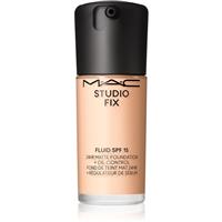 MAC Cosmetics Studio Fix Fluid SPF 15 24HR Matte Foundation + Oil Control mattifying foundation SPF 15 shade N11 30 ml