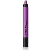 MAC Cosmetics Dazzlelips Crayon glittering lipstick in a pencil shade Lunar Violet 1.5 g