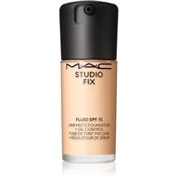 MAC Cosmetics Studio Fix Fluid SPF 15 24HR Matte Foundation + Oil Control mattifying foundation SPF 15 shade N10 30 ml