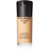 MAC Cosmetics Studio Fix Fluid SPF 15 24HR Matte Foundation + Oil Control mattifying foundation SPF 15 shade NC15 30 ml