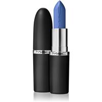 MAC Cosmetics MACximal Sleek Satin Lipstick creamy moisturising lipstick shade Tilted Denim 3.5 g