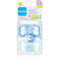 MAM Air Night 6+ months dummy Boy 2 pc