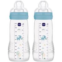 MAM Easy Active Baby Bottle childrens bottle 4m+ Blue 2x330 ml