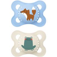 MAM Original 0+m dummy Blue/ Nude 2 pc