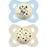MAM Original Night 0m+ dummy Boy 2 pc