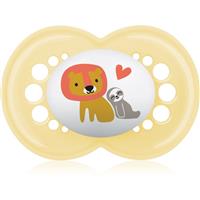 MAM Original 16+ months dummy Yellow 1 pc