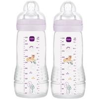 MAM Easy Active Baby Bottle childrens bottle 4m+ Purple 2x330 ml