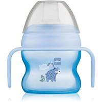 MAM Starter Cup training cup with handles Blue 150 ml