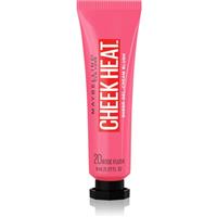 MAYBELLINE NEW YORK Face Studio Cheek Heat cream blush shade 20 Rose Flash 10 ml