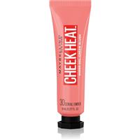 MAYBELLINE NEW YORK Face Studio Cheek Heat cream blush shade 30 Coral Ember 10 ml