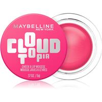 MAYBELLINE NEW YORK CloudTopia matt cream blusher for lips and cheeks shade 04 Pink DayDream 5 g