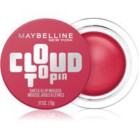 MAYBELLINE NEW YORK CloudTopia matt cream blusher for lips and cheeks shade 02 Ethernal Rouge 5 g