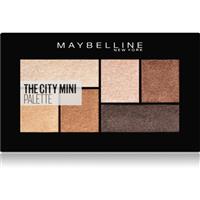 MAYBELLINE NEW YORK The City Mini Palette eyeshadow palette shade 400 Rooftop Bronzes 6 g