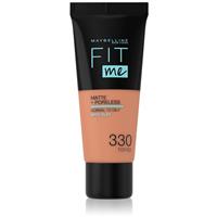 MAYBELLINE NEW YORK Fit Me! Matte+Poreless mattifying foundation for normal to oily skin shade 330 Toffee 30 ml