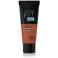 MAYBELLINE NEW YORK Fit Me! Matte+Poreless mattifying foundation for normal to oily skin shade 360 Mocha 30 ml