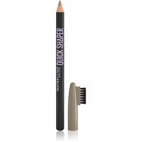 MAYBELLINE NEW YORK Quick Shaper precise eyebrow pencil with brush shade 02 Blonde 1 pc