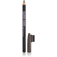 MAYBELLINE NEW YORK Quick Shaper precise eyebrow pencil with brush shade 05 Deep Brown 1 pc