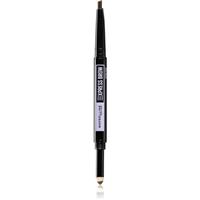 MAYBELLINE NEW YORK Express Brow Satin Duo eyebrow pencil and powder double shade 02 - Medium Brown